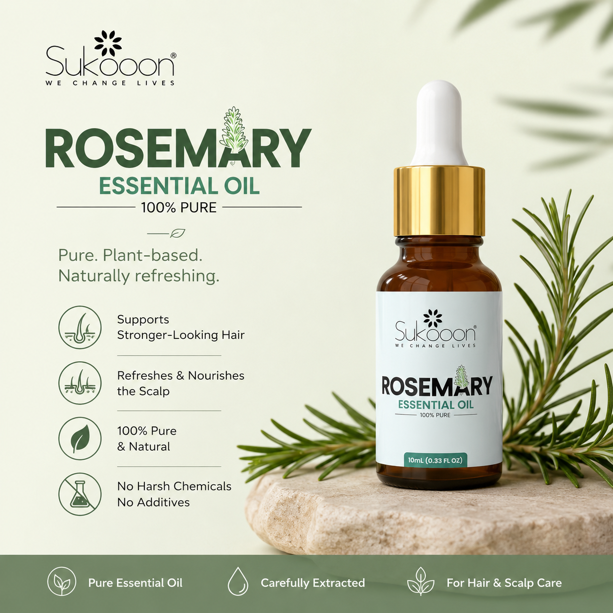 Sukooon Pure Rosemary Essential Oil