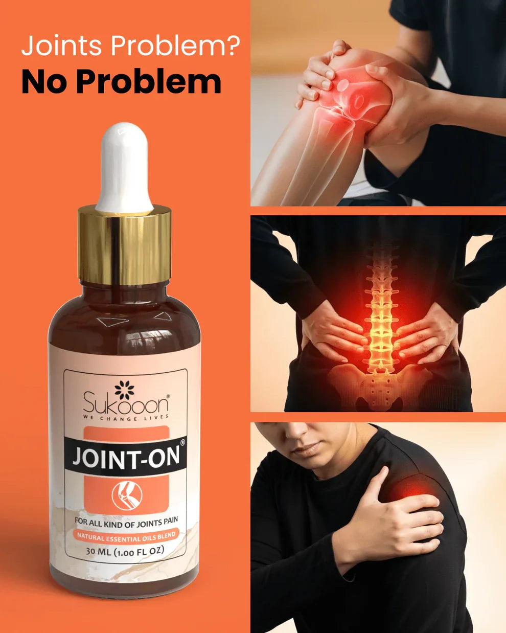 Sukooon’s JOINT-ON Essential Oil Blend